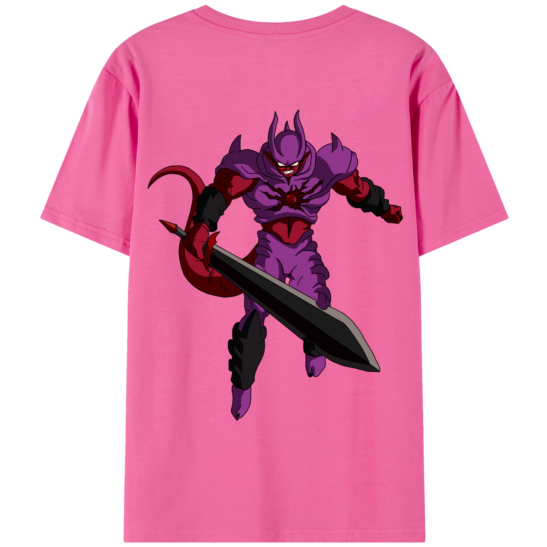 （画像用） ドラゴンボール ジャネンバ DRAGON BALL Janemba レディース半袖Tシャツ(バックプリント)